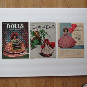 Dolls of Americas J. & P. Coats & Clark's & Dolls & Dolls Star Book Vintage